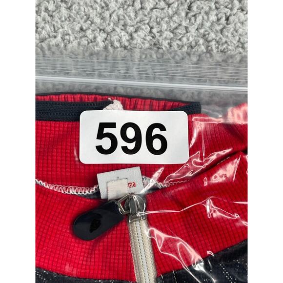 Capo Forma Jersey Mens Large Cycling Full Zip Velo News Red Black Made in Italy - Picture 11 of 11
